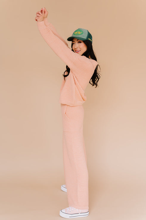 Dream State Knit Set // Blush